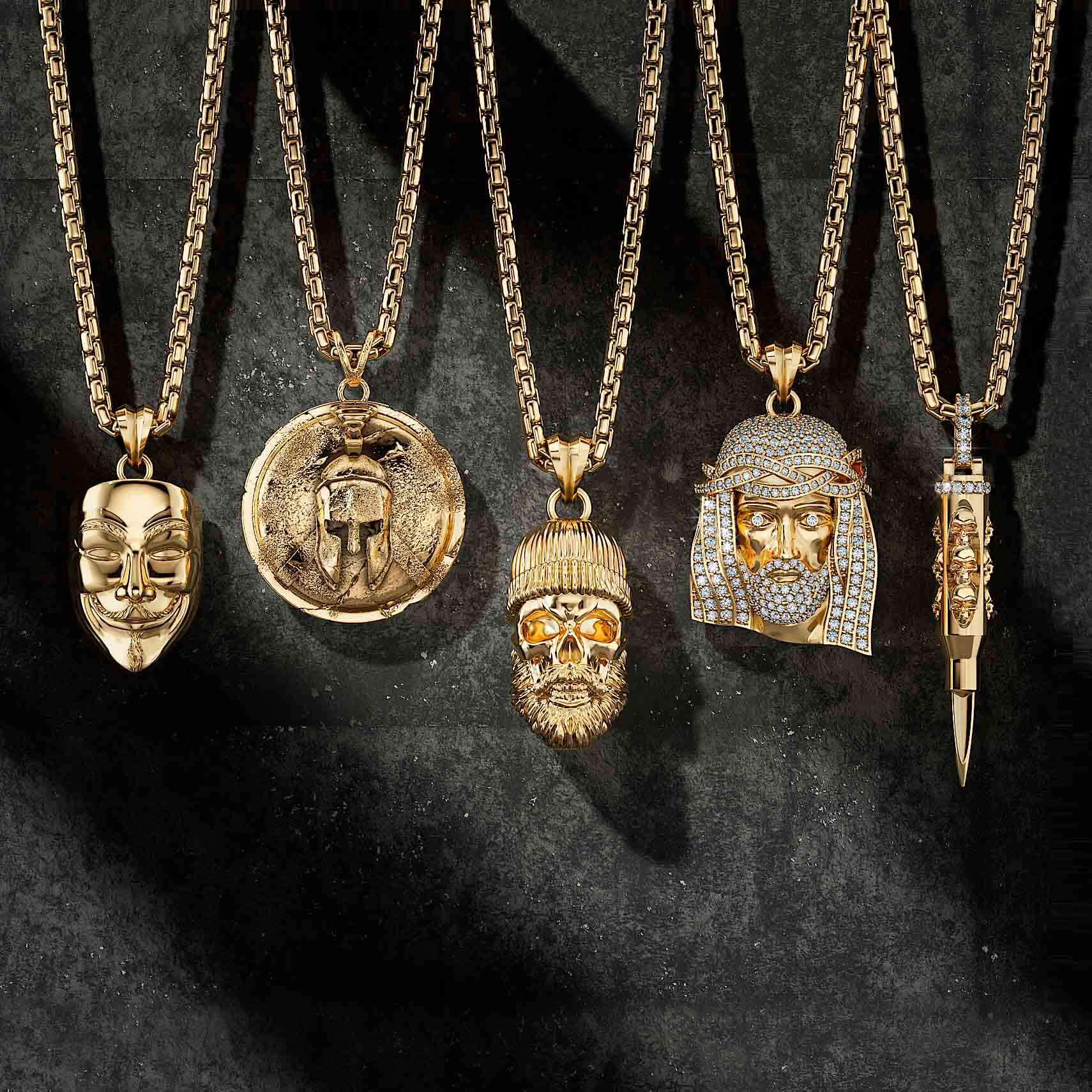 Gold Pendants