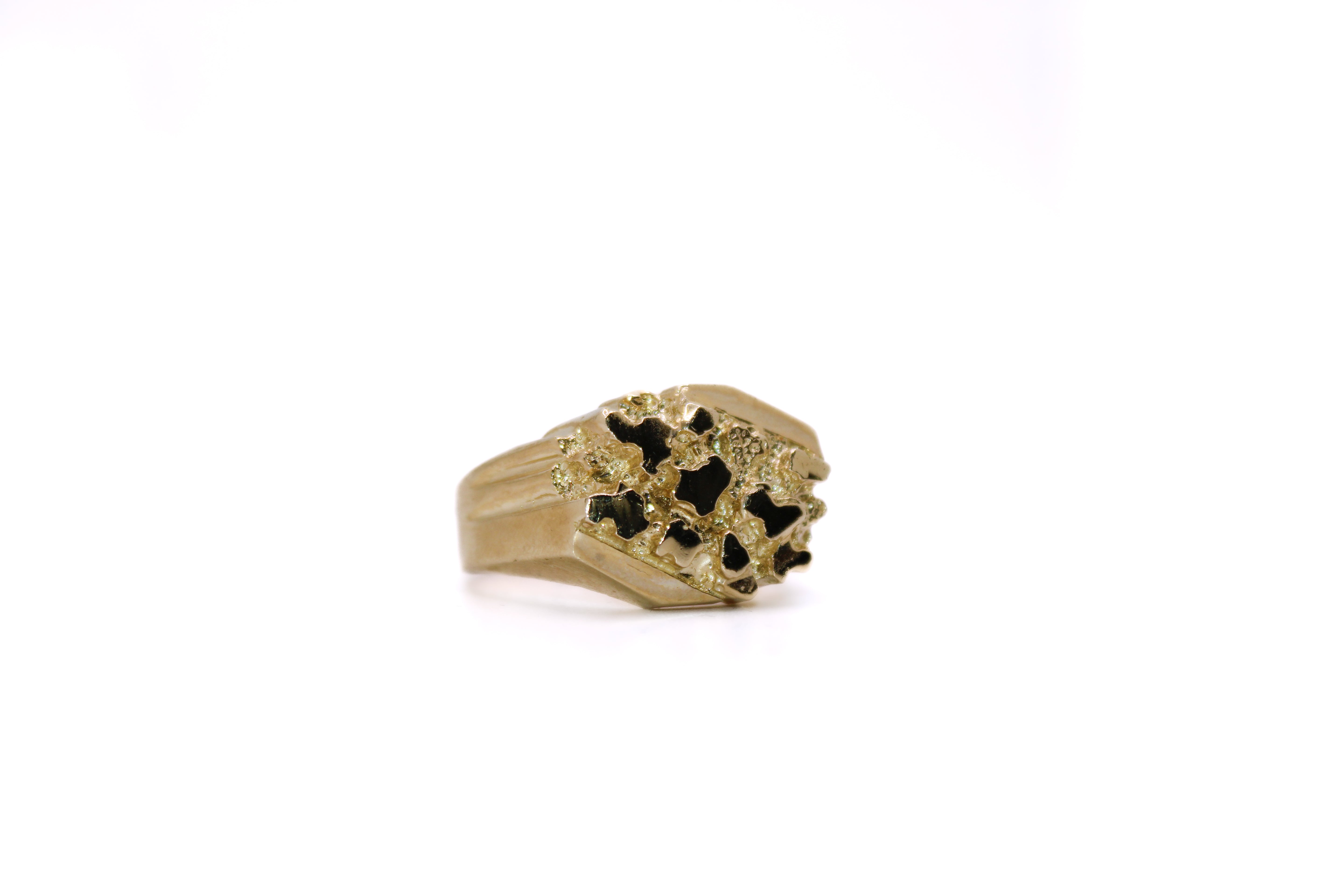 Gold Nugget Ring